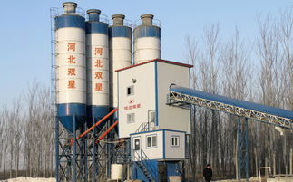 河北雙星HZS60混凝土攪拌站 鄉鎮專用小型生產設備