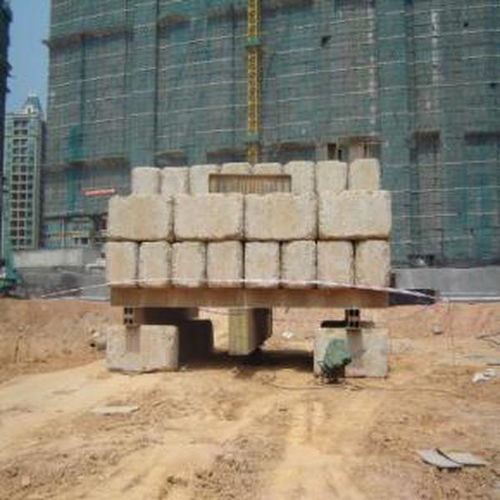 靜載試驗(yàn)中澆制混凝土件的防撞設(shè)施設(shè)計(jì)與應(yīng)用